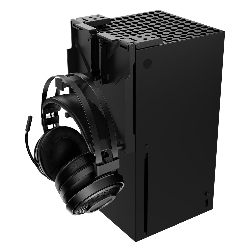 Prachový kryt DOBE TYX-3609 pro herní konzoli Xbox Series X prachotěsný s držákem na sluchátka Prachový kryt DOBE TYX-3609 pro herní konzoli Xbox Series X prachotěsný s držákem na sluchátka
